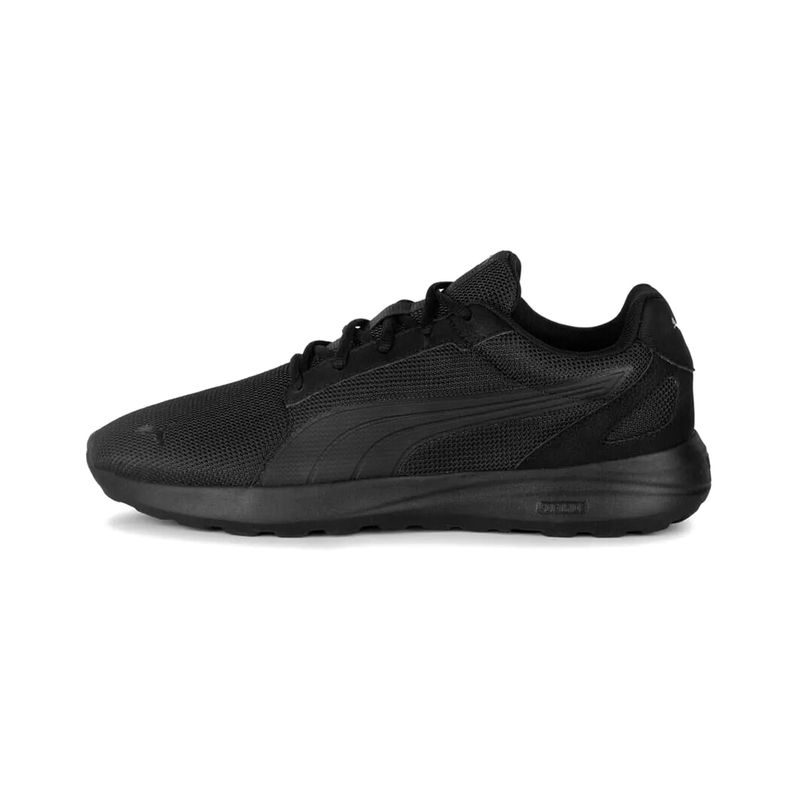 PUMA - Zapatillas Unisex Softride Cosmic Puma Negras