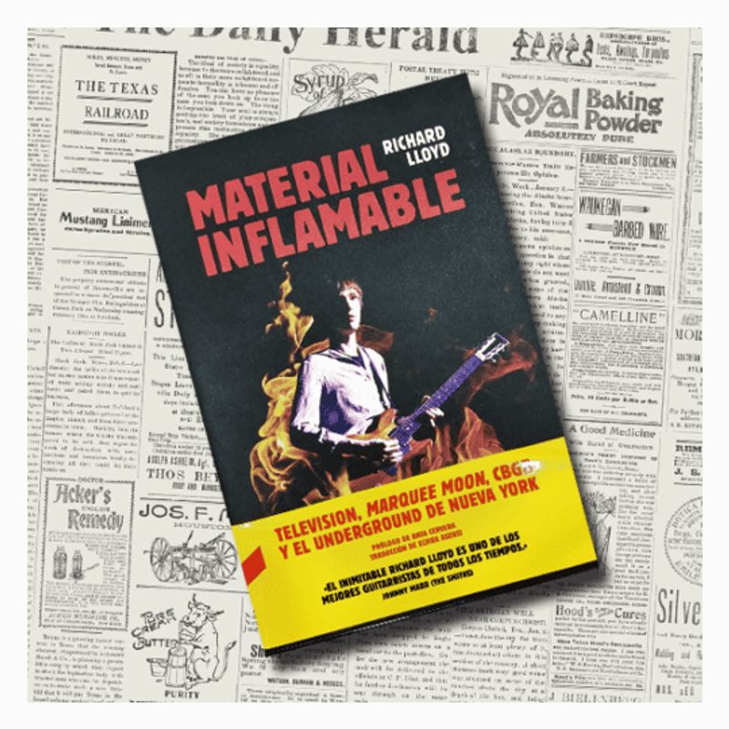 GENERICO - Material Inflamable - Richard Lloyd - Libro