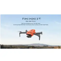 FIMI - Dron MINI 3SE Combo 4K 12M Camara 9km de alcance Combo