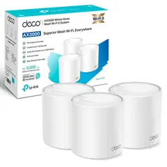 TP LINK - Router Access Point Deco TP-Link X50 WIFI 6 AX3000 3-PACK.