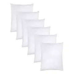 GENERICO - COJINES RELLENO PACK DE PACK DE 6 UNIDADES 40x40 cm