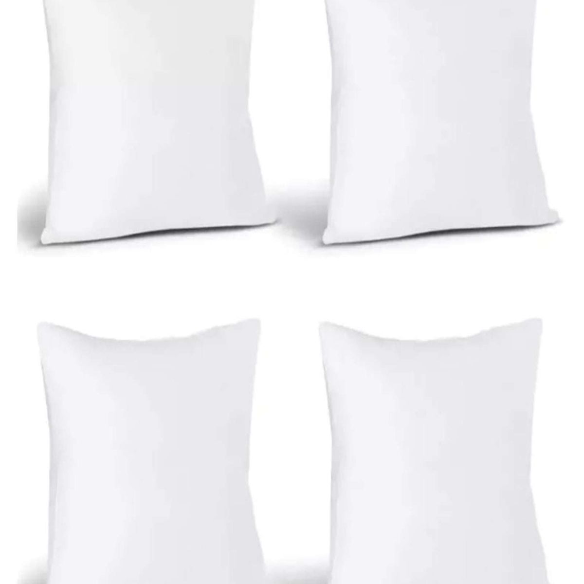 GENERICO - COJINES RELLENO PACK DE PACK DE 4 UNIDADES 40x40 cm