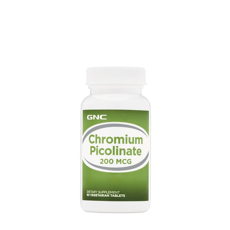GNC - GNC - PICOLINATO DE CROMO 200 MCG, 90 COMPRIMIDOS