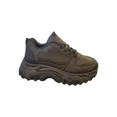 HERIEL - Zapatilla Negra Plataforma Mujer