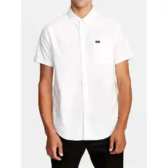 RVCA - Camisa manga corta Hombre Strech Blanco