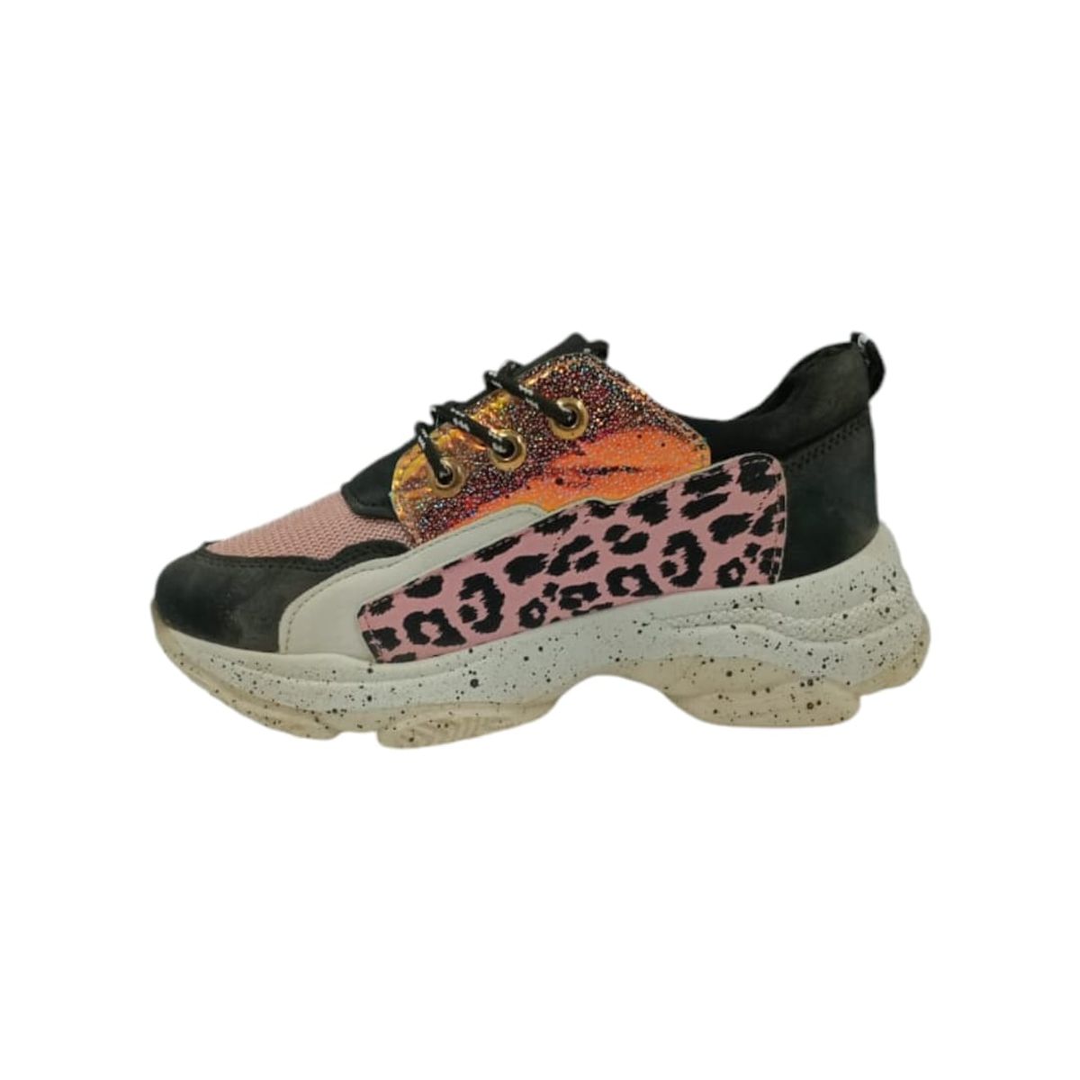 HERIEL - Zapatilla Rosa Print Mujer