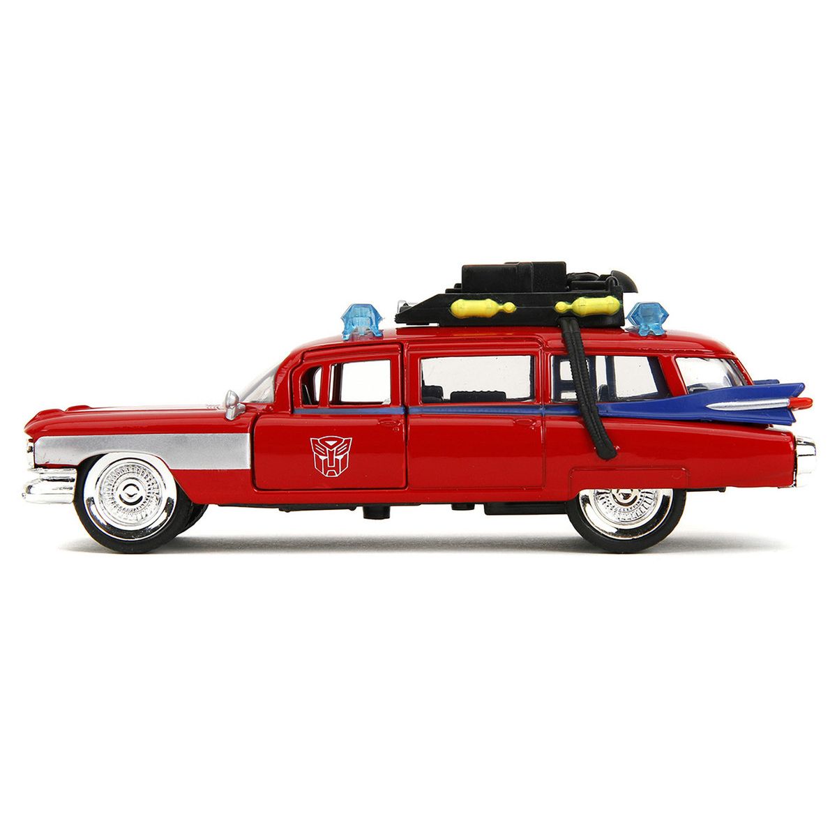 JADA TOYS - Auto Caza Fantasma Ecto-1 Ghostbusters Trans Formers 1:32 # 35863