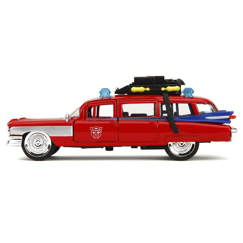 JADA TOYS - Auto Caza Fantasma Ecto-1 Ghostbusters Trans Formers 1:32 # 35863