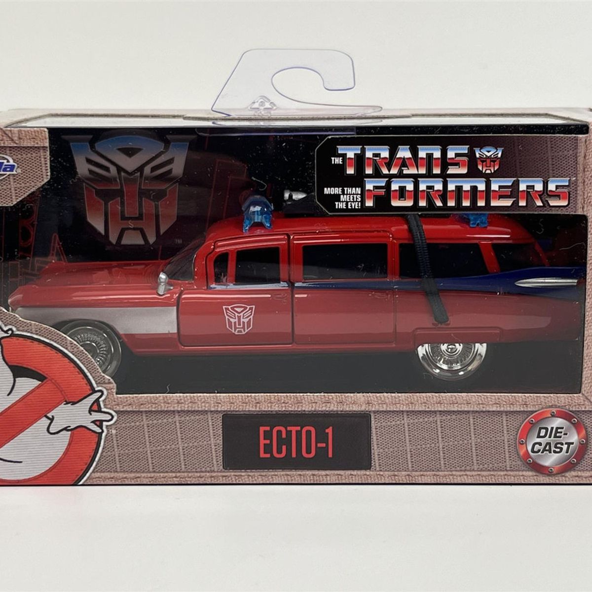 JADA TOYS - Auto Caza Fantasma Ecto-1 Ghostbusters Trans Formers 1:32 # 35863