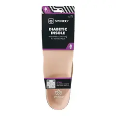 SPENCO - PLANTILLA DIABETICOS MUJER TALLA 35-41 RECORTABLE