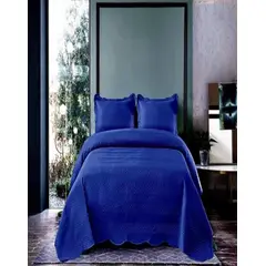 GENERICO - Cubrecama Quilt 2 Plaza Primera Verano Unicolor Q01