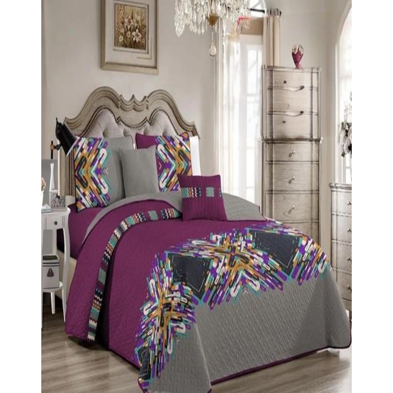 GENERICO - Cubrecama Cobertor Quilt 2 Plaza Primera Verano Q18