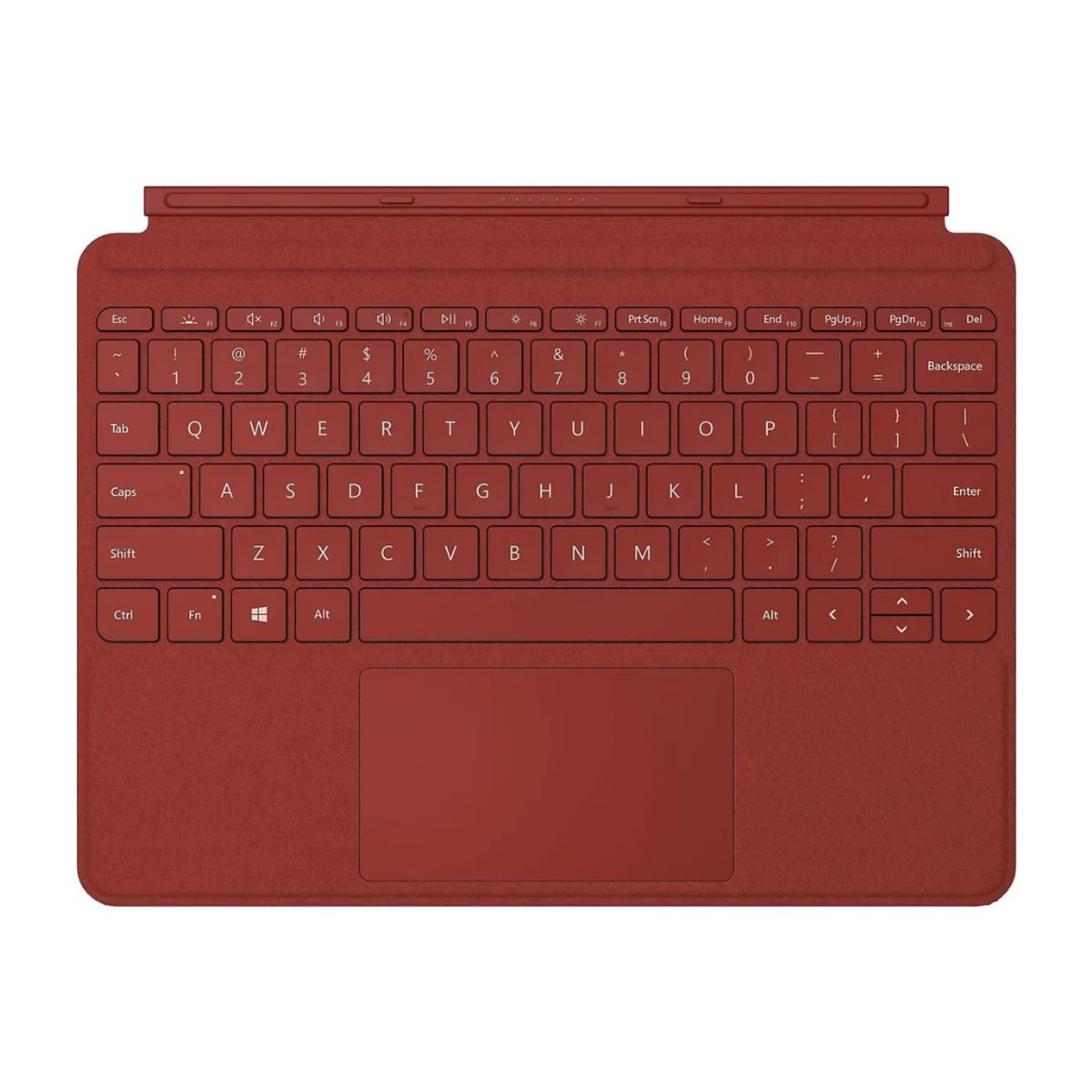 MICROSOFT - Surface Go Signature Cobertor Teclado Inglés para Surface Go Go 2 3 y 4 - Poppy Red