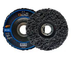 ALPHA PRO - Pack 02 Disco Abrasivo de Fibra 4 1/2 ALPHA PRO.
