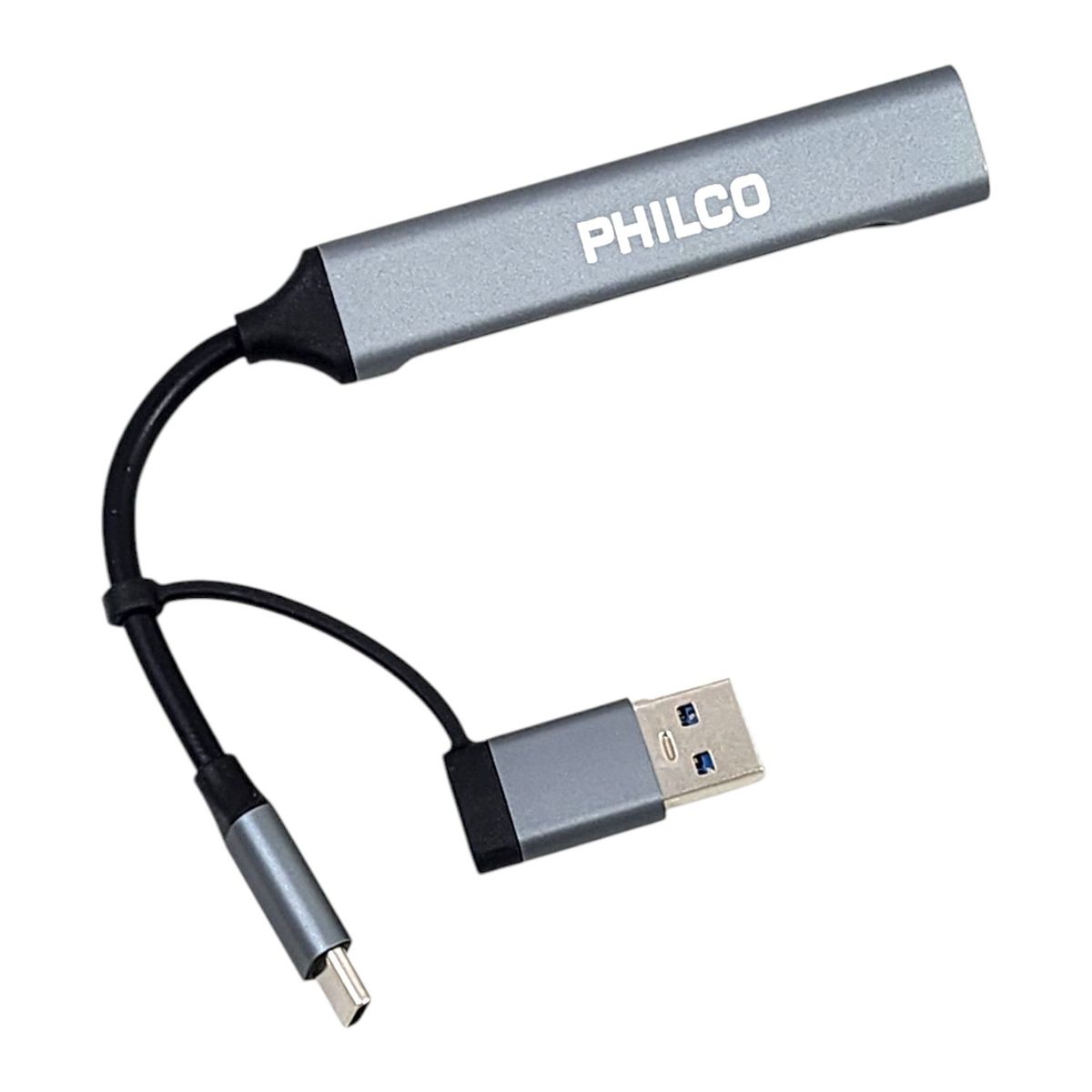 PHILCO - Hub 4 Puertos Usb 3.0 A Tipo C Philco 37186