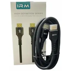 IRM - Cable multimedia Hdmi 8k 60hz Ultra Hd2.1 Alta Velocidad 1,5 Metros