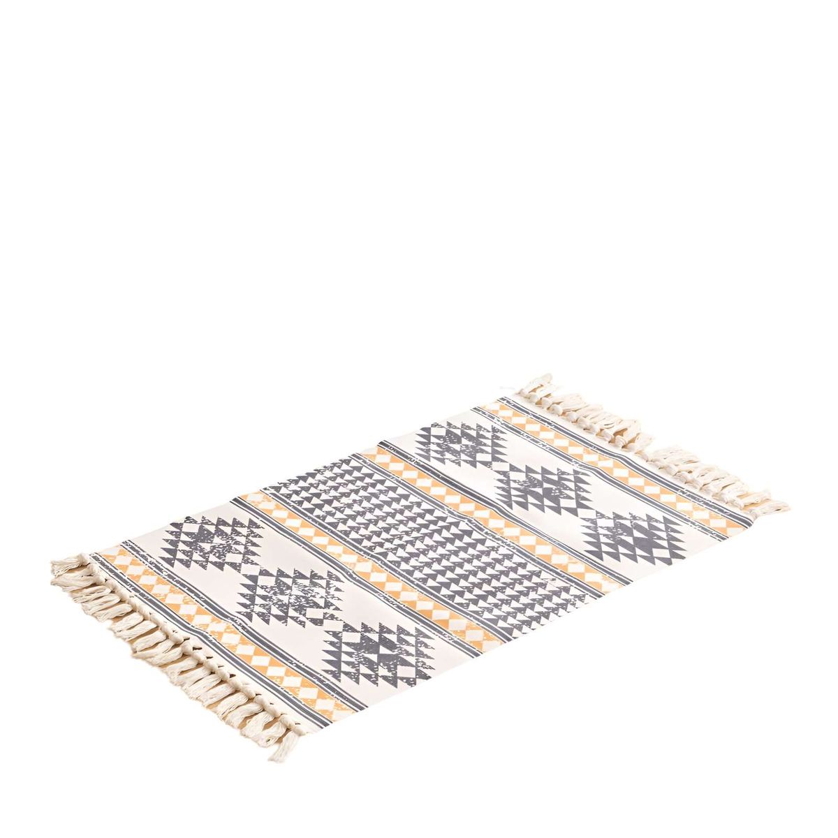 GENERICO - Juego de 2 Alfombras de Lino 60x90 cm para Bajada de Cama  V12