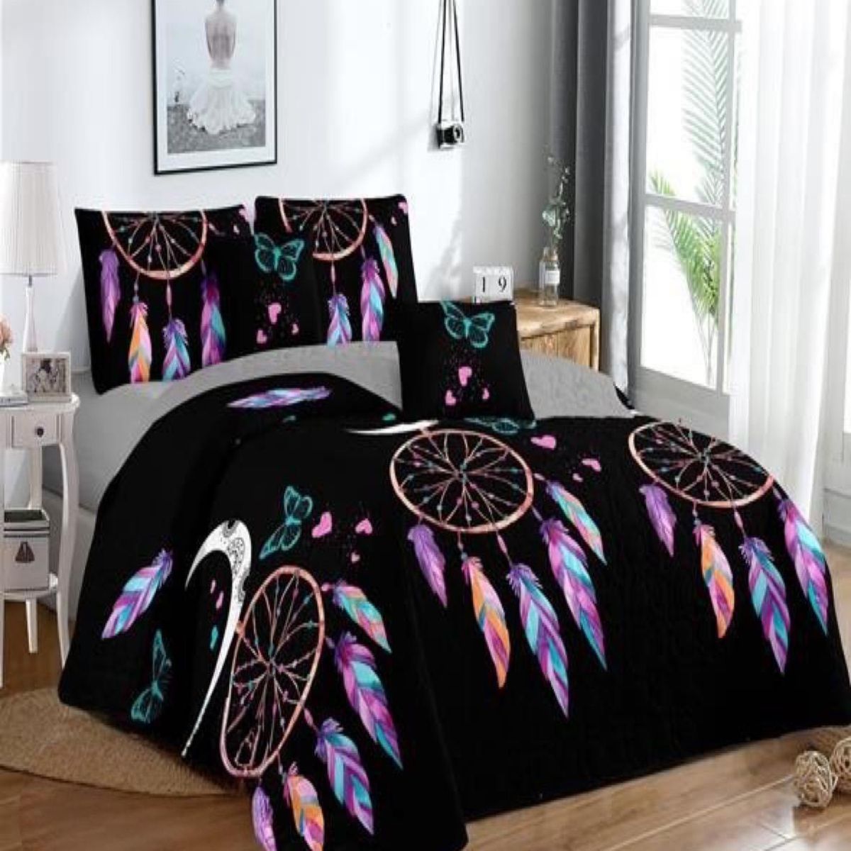 GENERICO - Cubrecama Cobertor Quilt 2 Plaza Primera Verano Q09