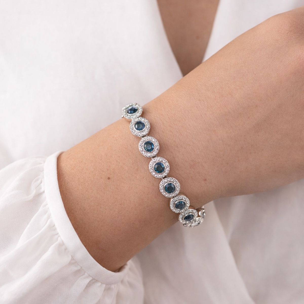BLOOM CRYSTAL - Pulsera Angelical Montana con cristal de Austria Regalo