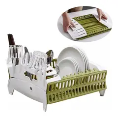 ROZENBERG SPA - Secador Organizador Escurridor Loza Seca Platos Plegable