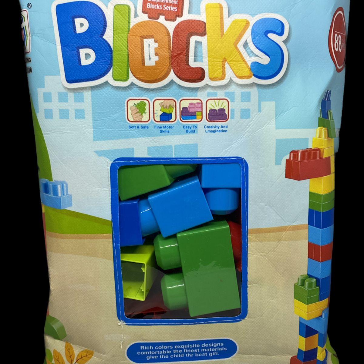 GENERICO - Bolsa Clásica Bloques De Construcción grandes