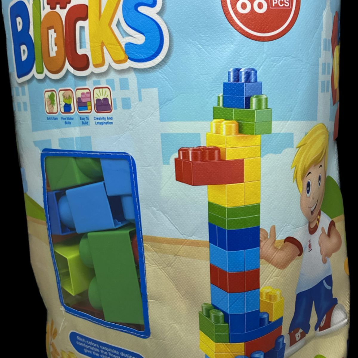 GENERICO - Bolsa Clásica Bloques De Construcción grandes
