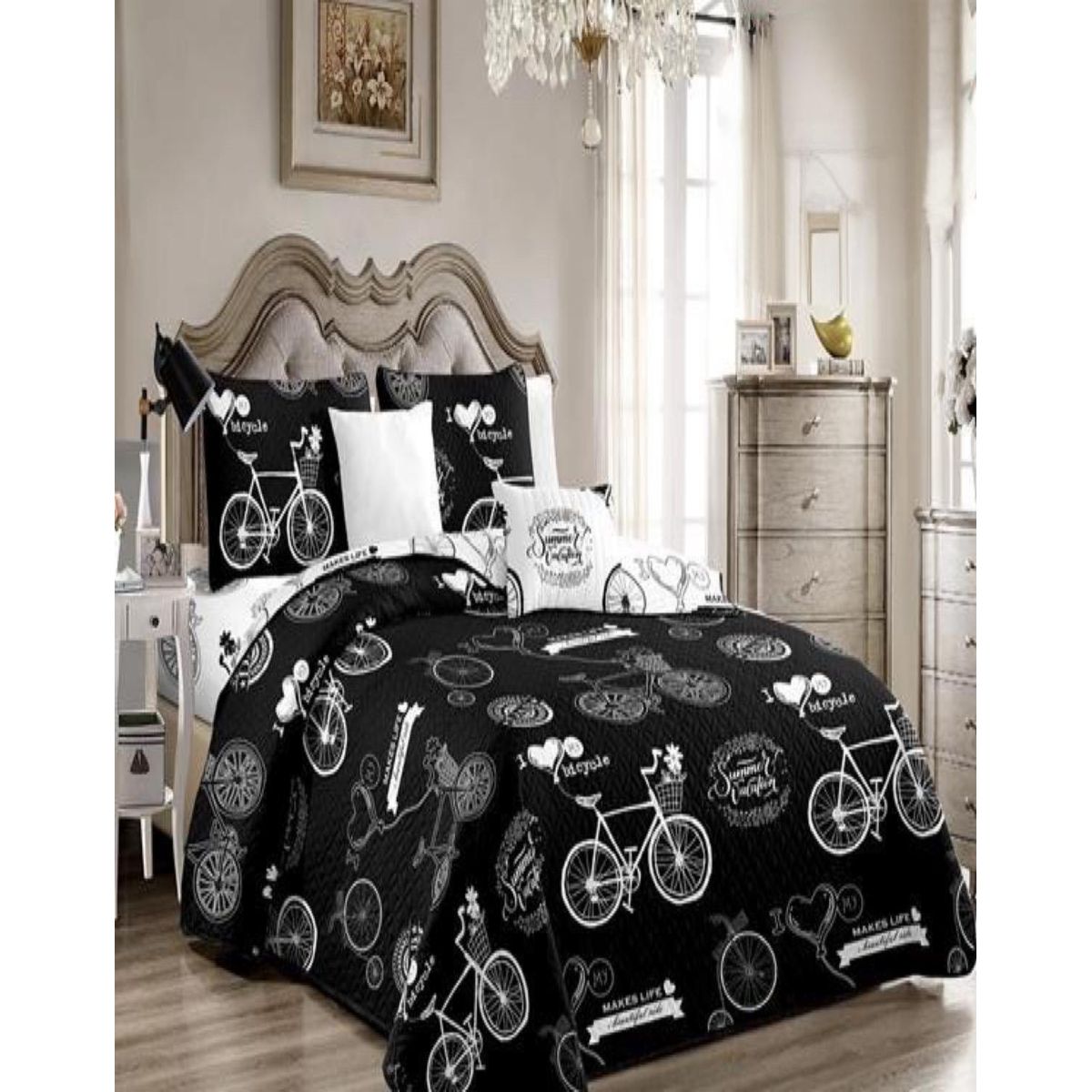 GENERICO - Cubrecama Cobertor Quilt 2 Plaza Primera Verano Q35