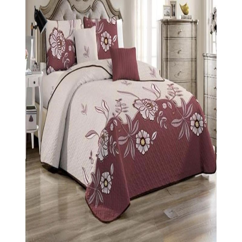 GENERICO - Cubrecama Cobertor Quilt 2 Plaza Primera Verano Q40