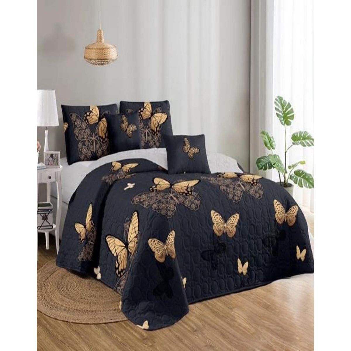 GENERICO - Cubrecama Cobertor Quilt 2 Plaza Primera Verano Q77