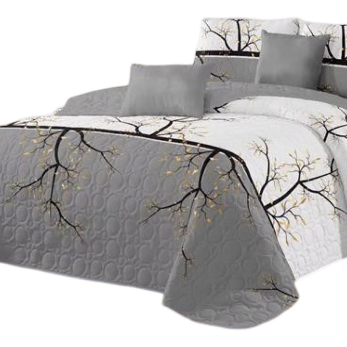 GENERICO - Cubrecama Cobertor Quilt 2 Plaza Primera Verano Q43