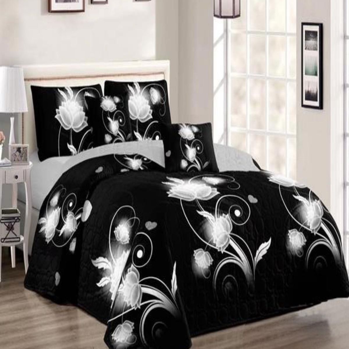 GENERICO - Cubrecama Cobertor Quilt 2 Plaza Primera Verano Q49