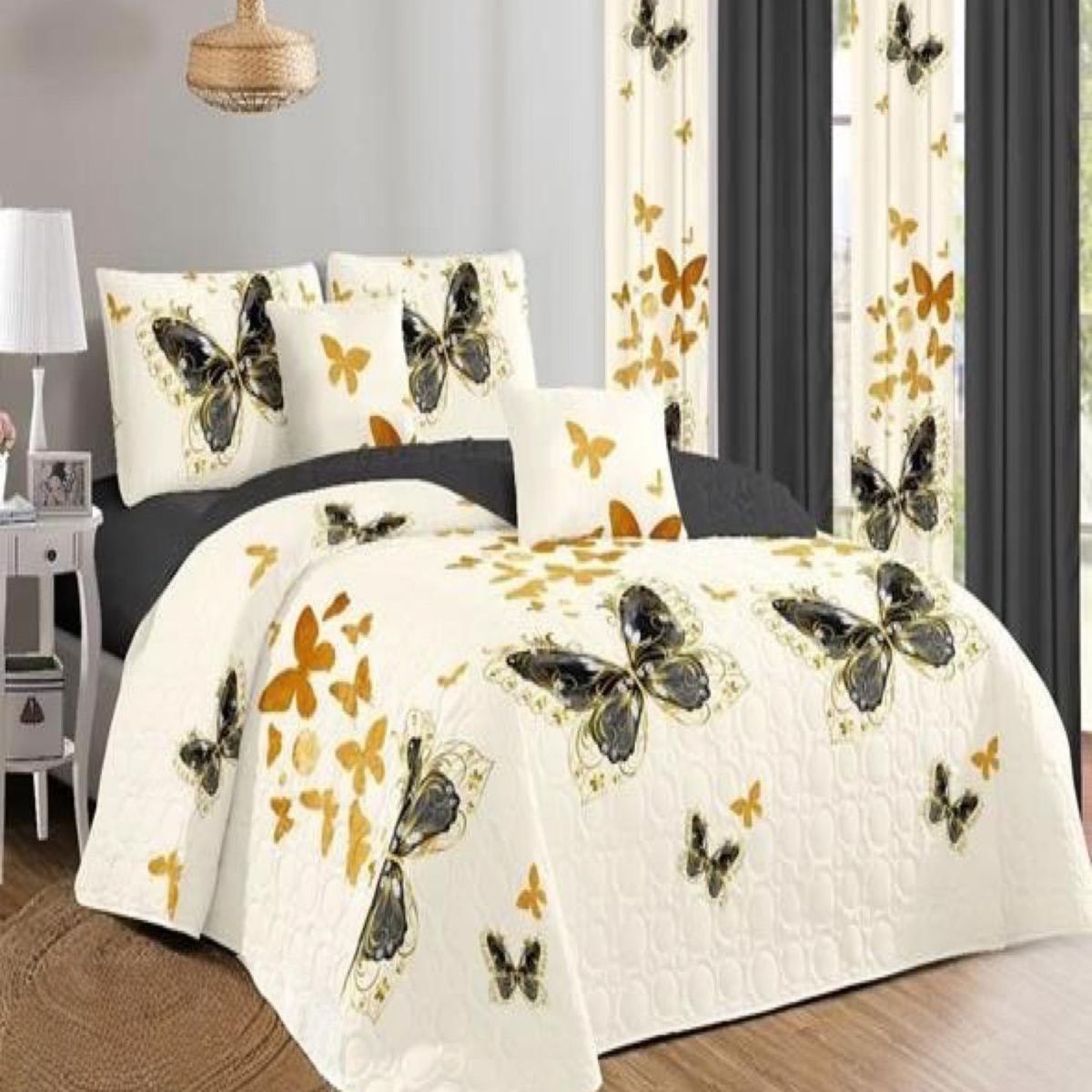 GENERICO - Cubrecama Cobertor Quilt 2 Plaza Primera Verano Q53