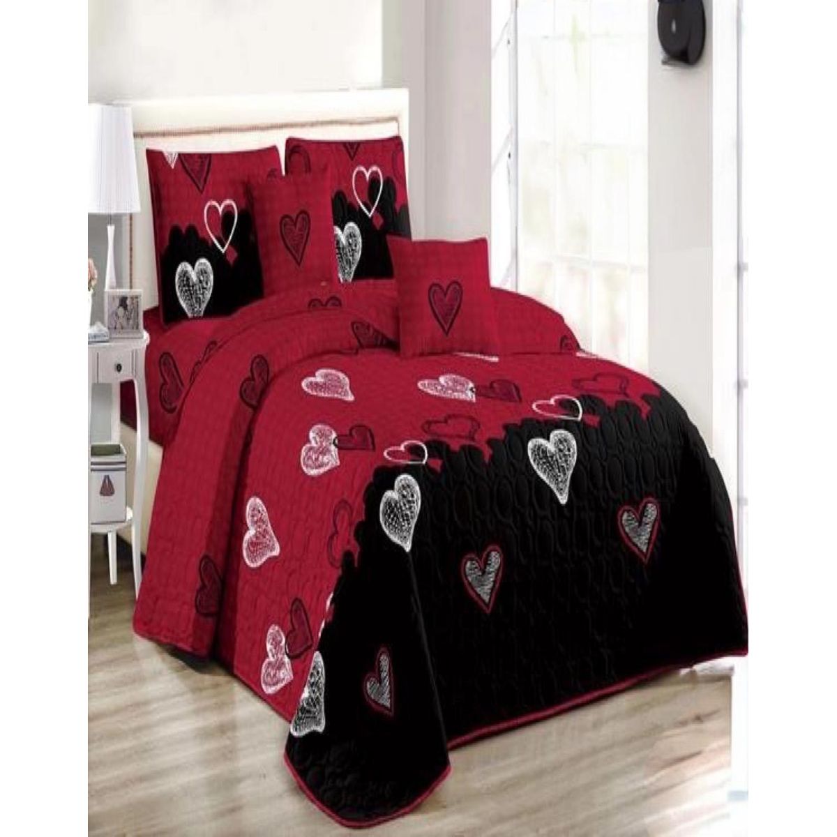 GENERICO - Cubrecama Cobertor Quilt 2 Plaza Primera Verano Q59