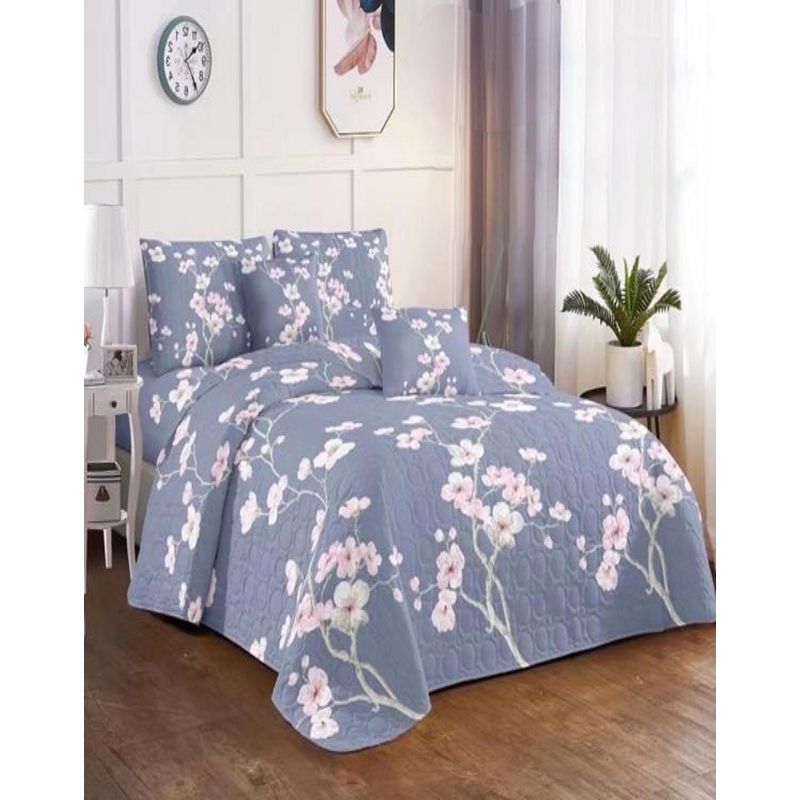 GENERICO - Cubrecama Cobertor Quilt 2 Plaza Primera Verano Q68