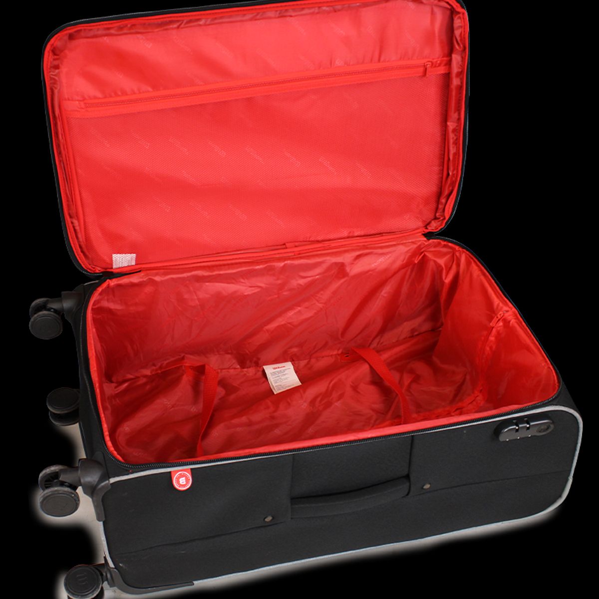 WILSON - Maleta de tela Wilson L grande 23k Sporting negra