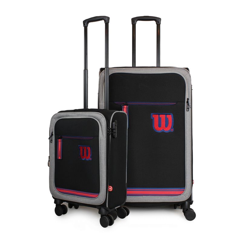 WILSON - Pack 2 maletas de tela Wilson S+L Sporting negra 10y23k