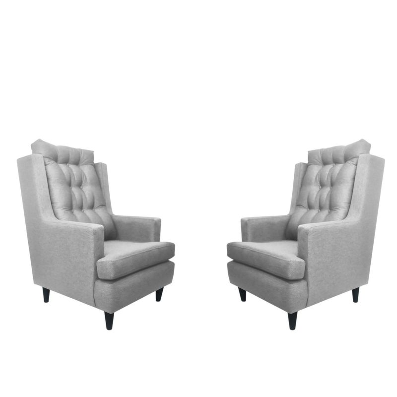 FAZCA - SET POLTRONA AGATHA 1CPS GRIS.