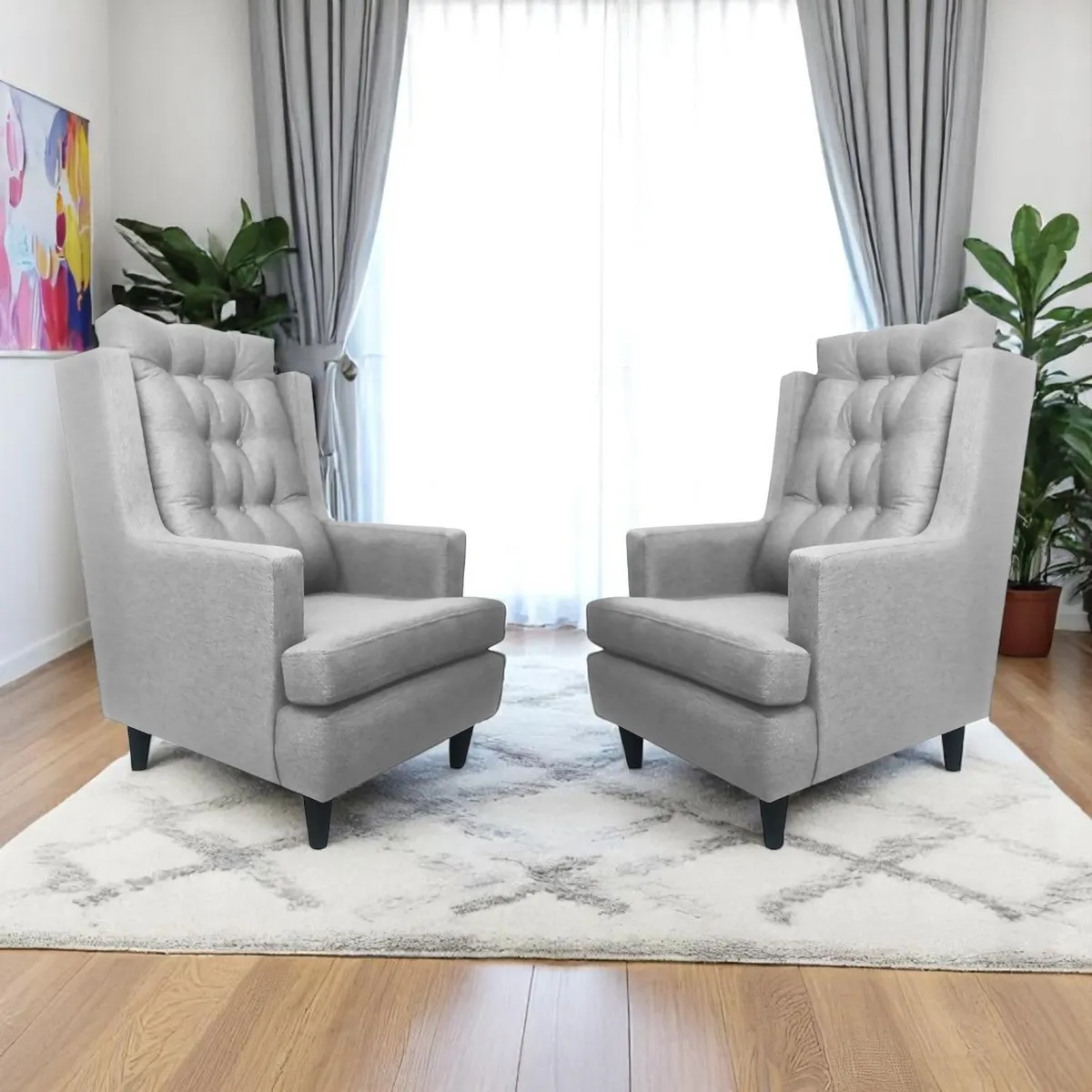 FAZCA - SET POLTRONA AGATHA 1CPS GRIS..