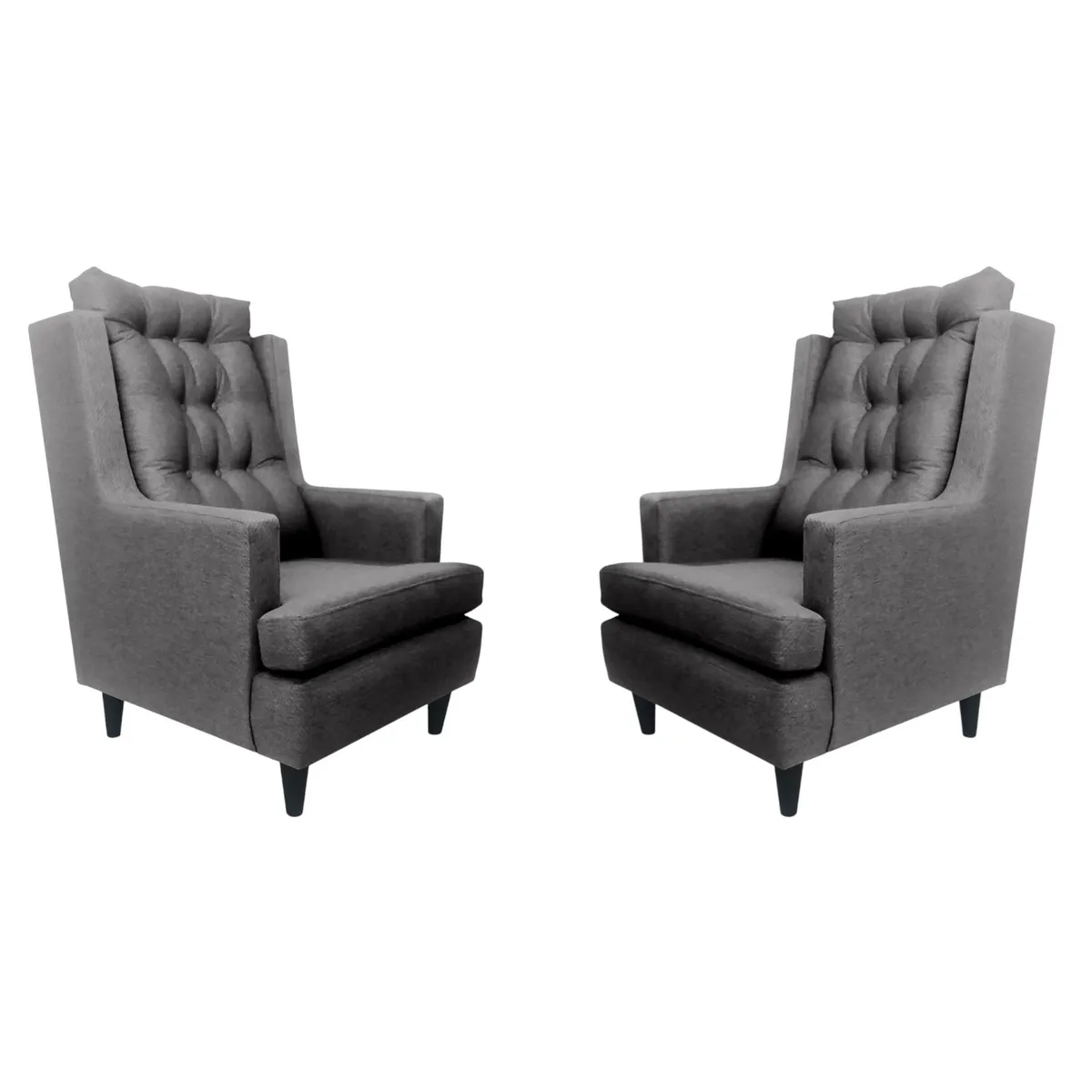 FAZCA - SET POLTRONA AGATHA 1CPS GRAFITO.