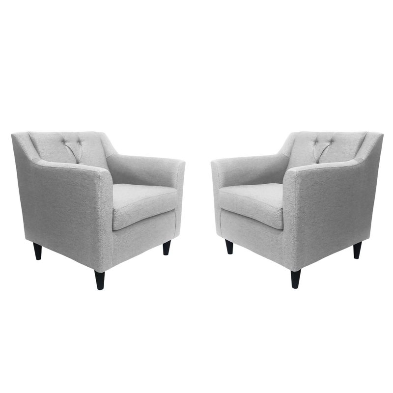FAZCA - SET POLTRONA JADE 1CPS GRIS.