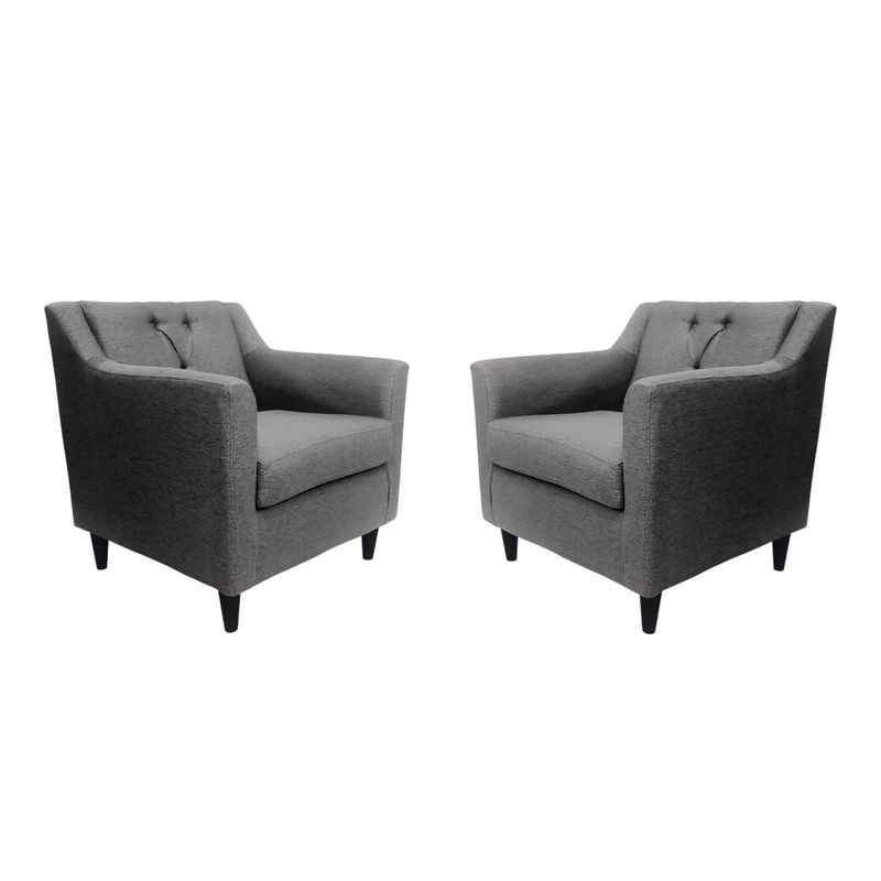 FAZCA - SET POLTRONA JADE 1CPS GRAFITO.
