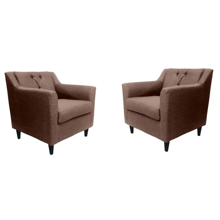SET POLTRONA JADE 1CPS CHOCOLATE