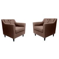 SET POLTRONA JADE 1CPS CHOCOLATE.