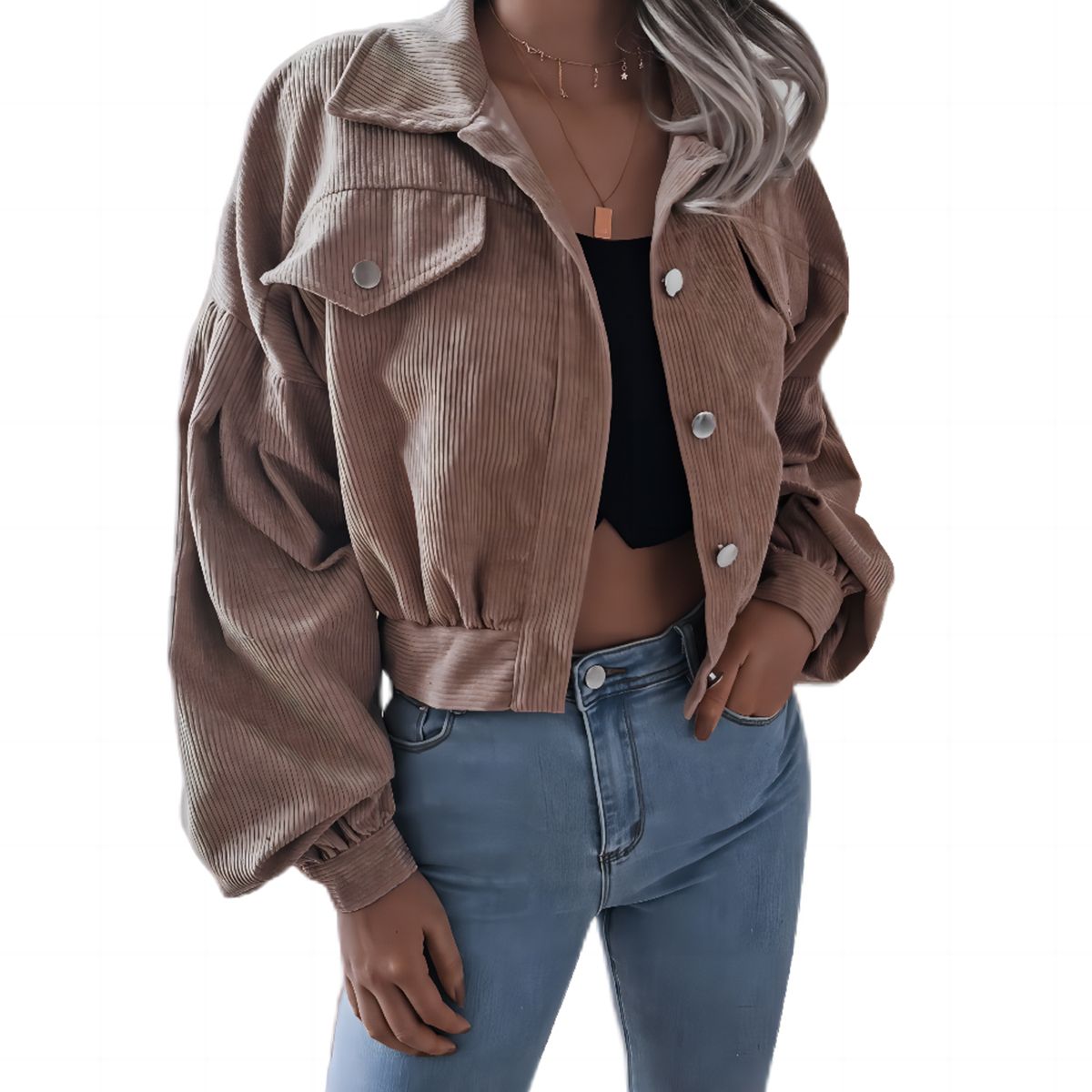 BONVERANO - Chaqueta Mujer Manga Larga