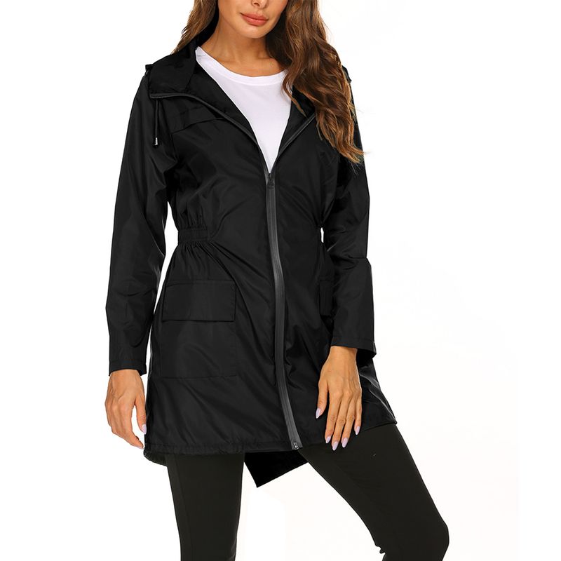 BONVERANO - Chaqueta Mujer Manga Larga-Negro