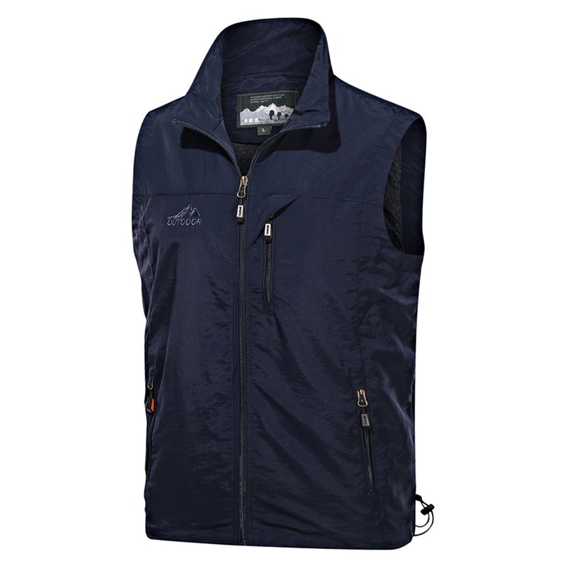 BONVERANO - Chaqueta Hombres sin Mangas-Verde