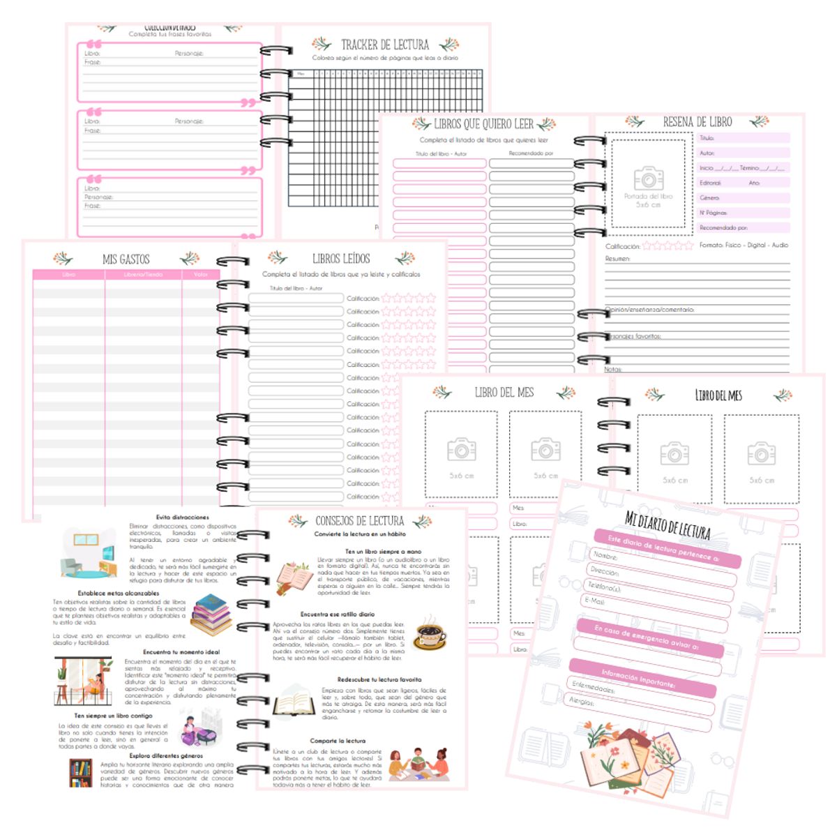 GENERICO - Diario para lectura 2025