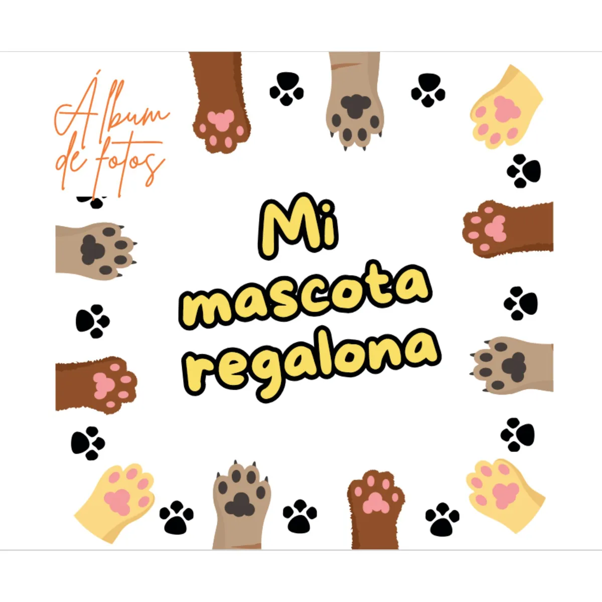 GENERICO - Album de fotos mascotas perro  gato