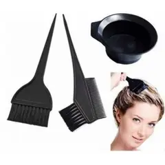 GENERICO - Kit Para Teñir El Cabello Tazón Brocha Peine