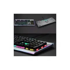 HP - Teclado mecánico USB para jugadores Gk520 RGB blue switch